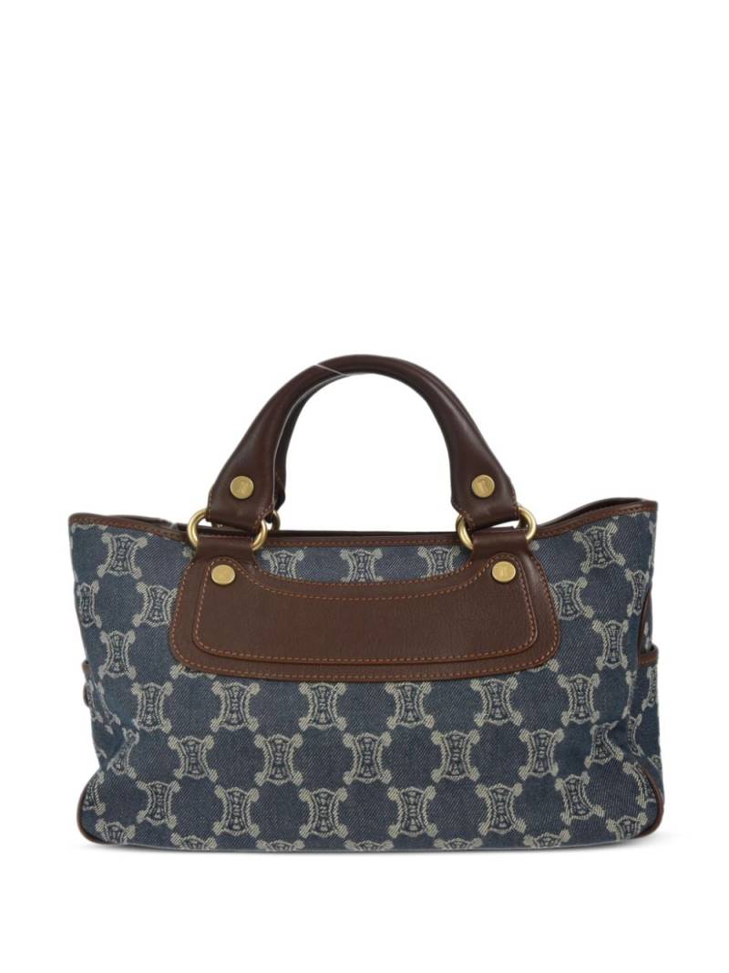 Céline Pre-Owned 1990-2000 Boogie handbag - Blue von Céline Pre-Owned