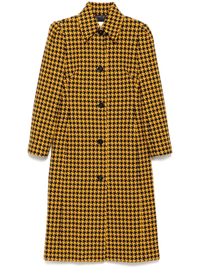 Céline Pre-Owned 1990-2000s single-breasted coat - Yellow von Céline Pre-Owned