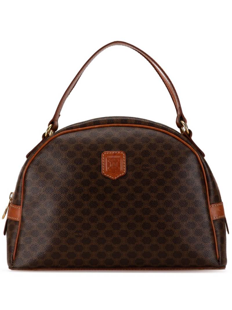 Céline Pre-Owned 1994 Macadam Dome handbag - Brown von Céline Pre-Owned