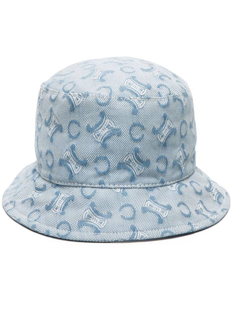 Céline Pre-Owned 2000 Macadam bucket hat - Blue von Céline Pre-Owned