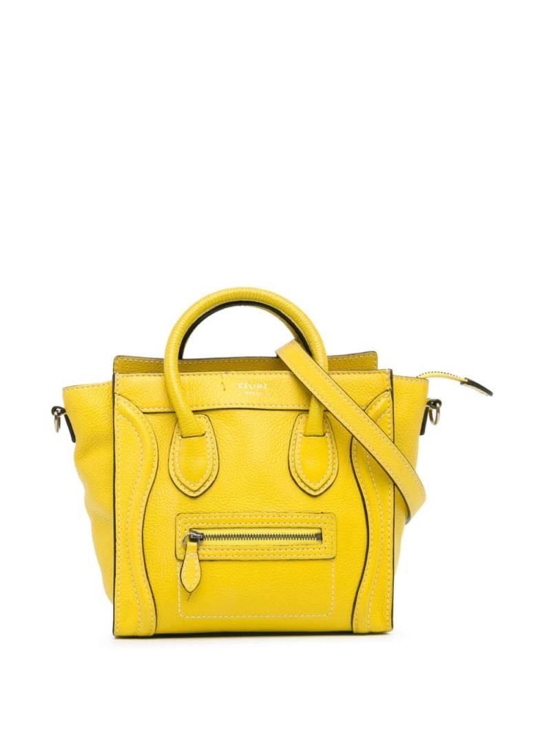 Céline Pre-Owned 2012 Nano Luggage Tote satchel - Yellow von Céline Pre-Owned