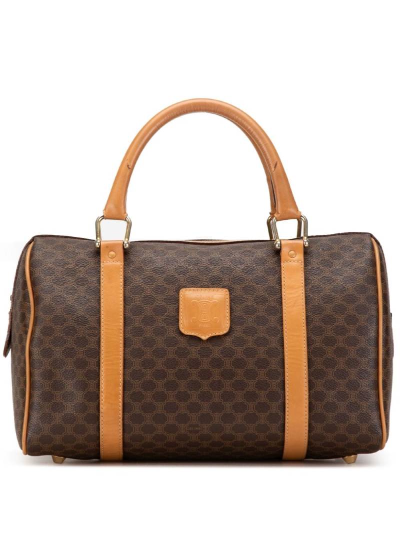 Céline Pre-Owned 2013 Macadam boston bag - Brown von Céline Pre-Owned