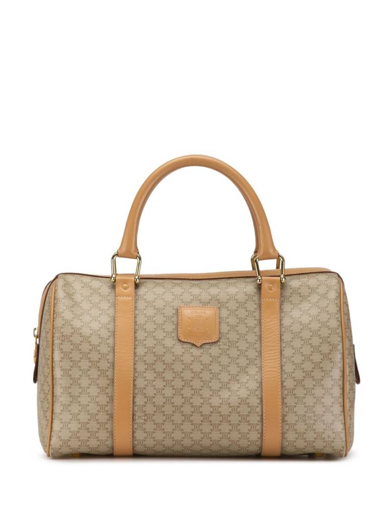 Céline Pre-Owned 2013 Macadam boston bag - Brown von Céline Pre-Owned