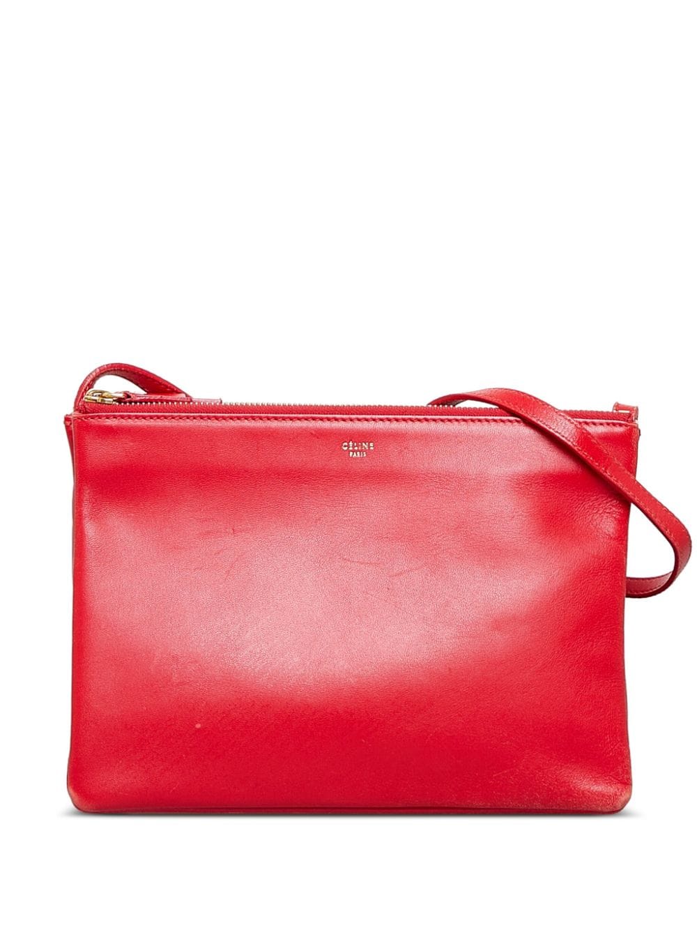 Céline Pre-Owned 2013 Pre-Owned Celine Large Trio crossbody bag - Red von Céline Pre-Owned