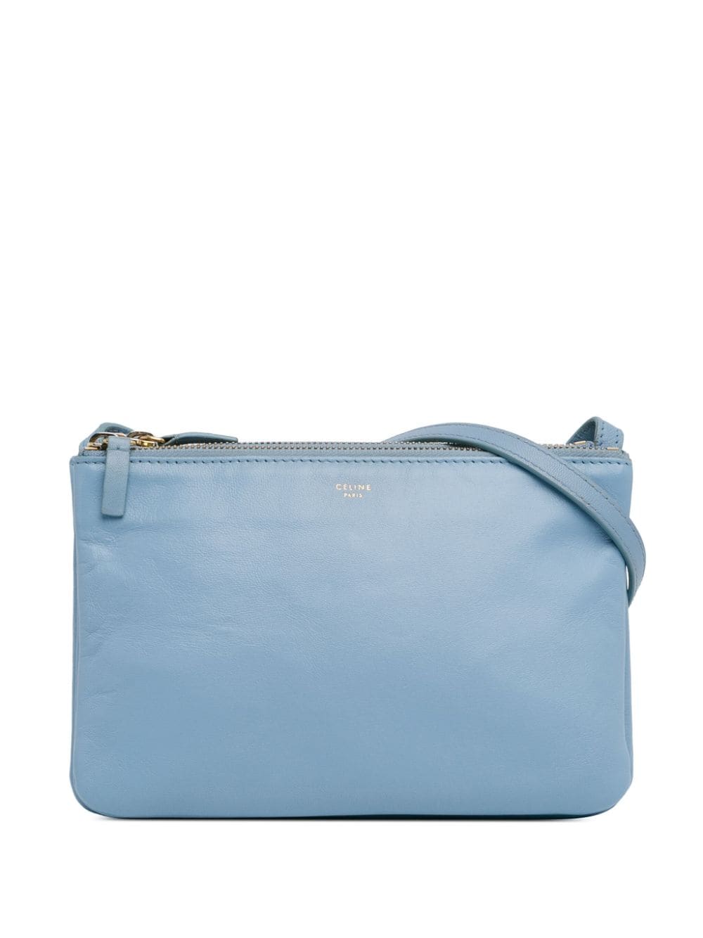 Céline Pre-Owned 2013 Small Trio crossbody bag - Blue von Céline Pre-Owned