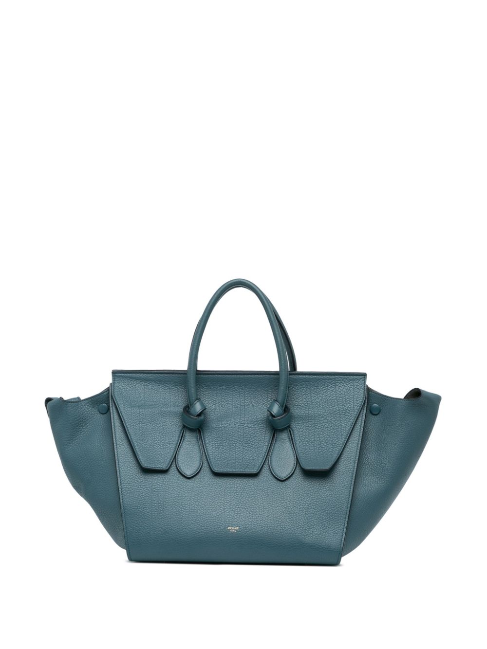 Céline Pre-Owned 2014 Small Leather Tie tote bag - Blue von Céline Pre-Owned