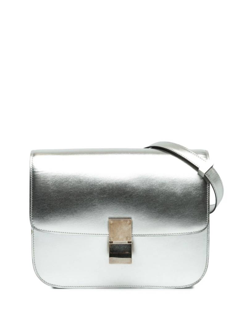 Céline Pre-Owned 2015 Medium Classic Box crossbody bag - Silver von Céline Pre-Owned