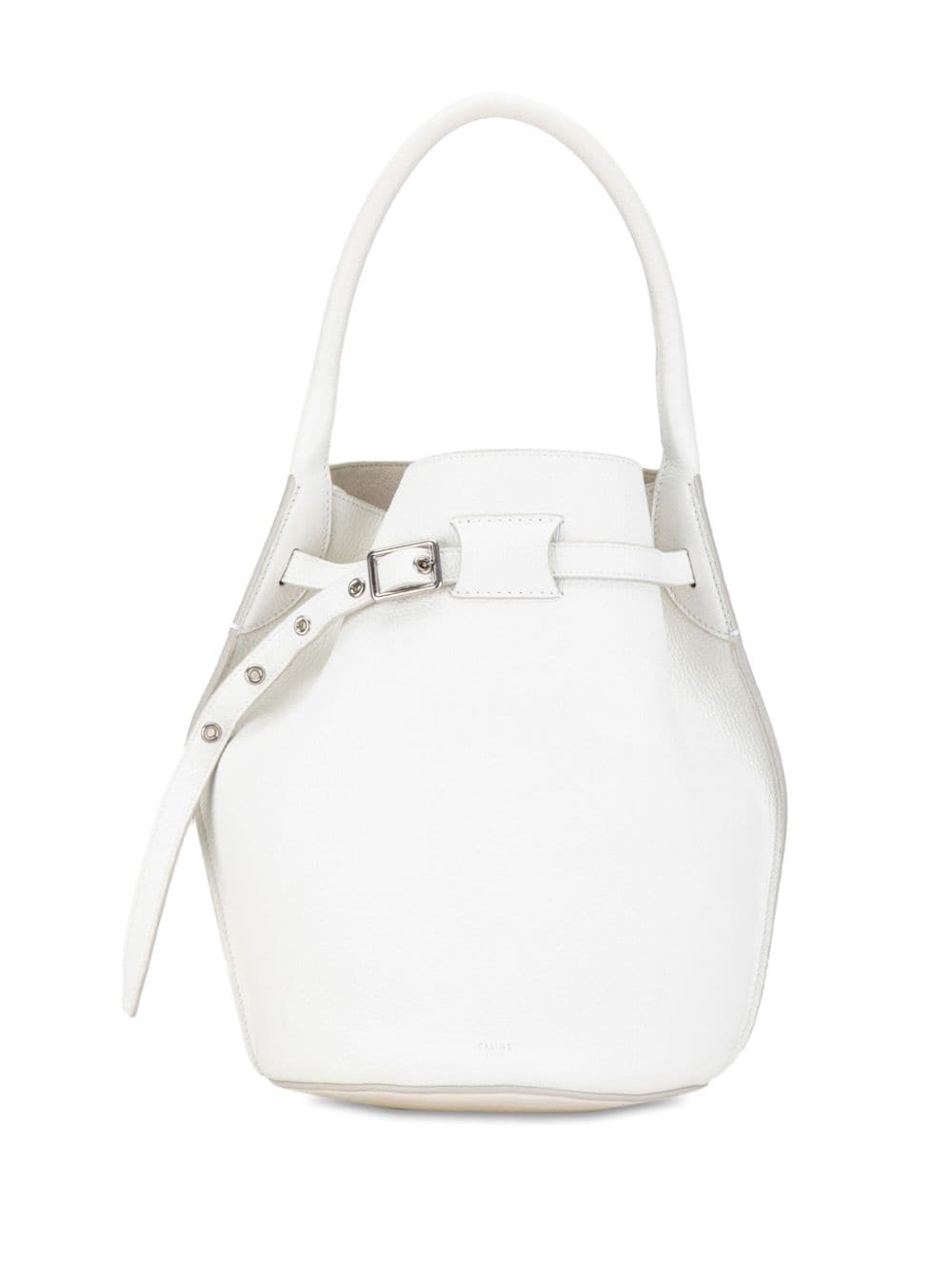 Céline Pre-Owned 2017 Big bucket bag - White von Céline Pre-Owned