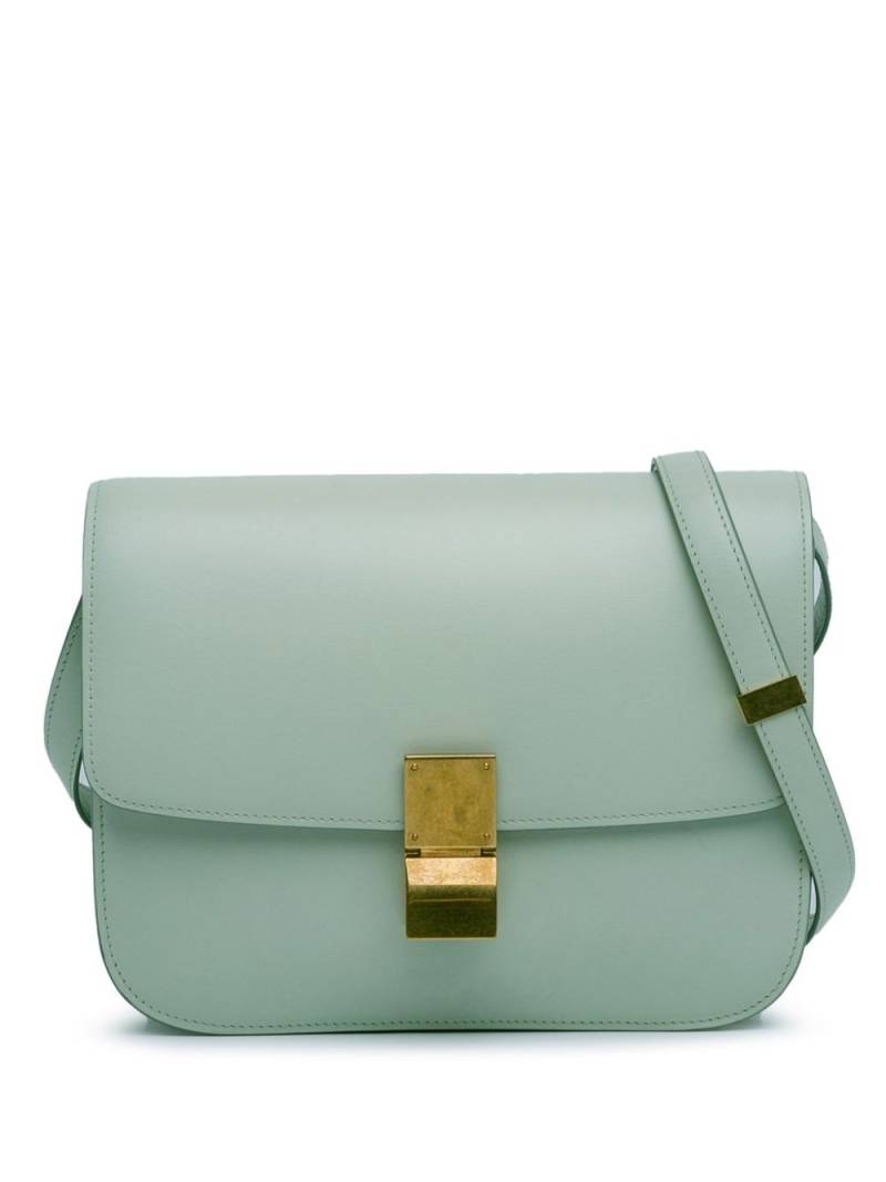 Céline Pre-Owned 2017 Medium Classic Box crossbody bag - Green von Céline Pre-Owned