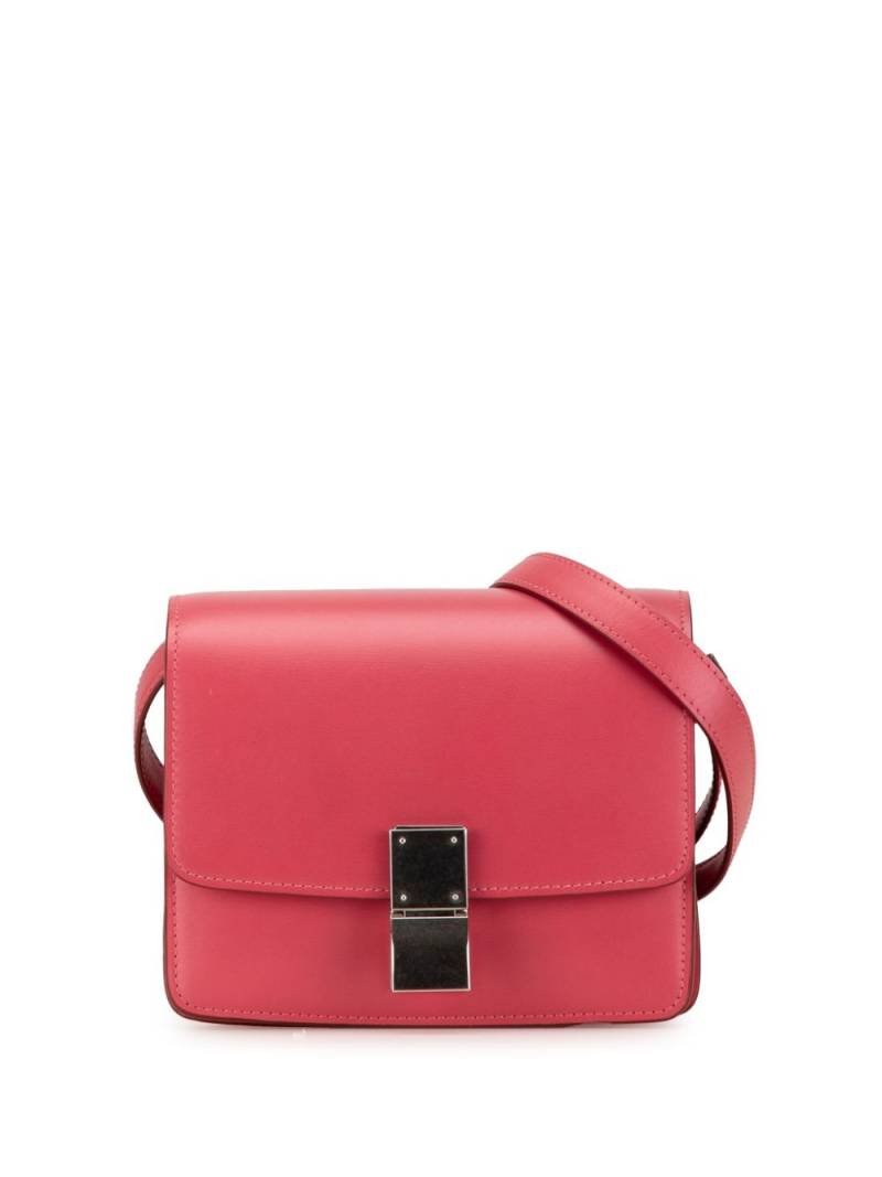 Céline Pre-Owned 2017 Small Classic Box crossbody bag - Pink von Céline Pre-Owned