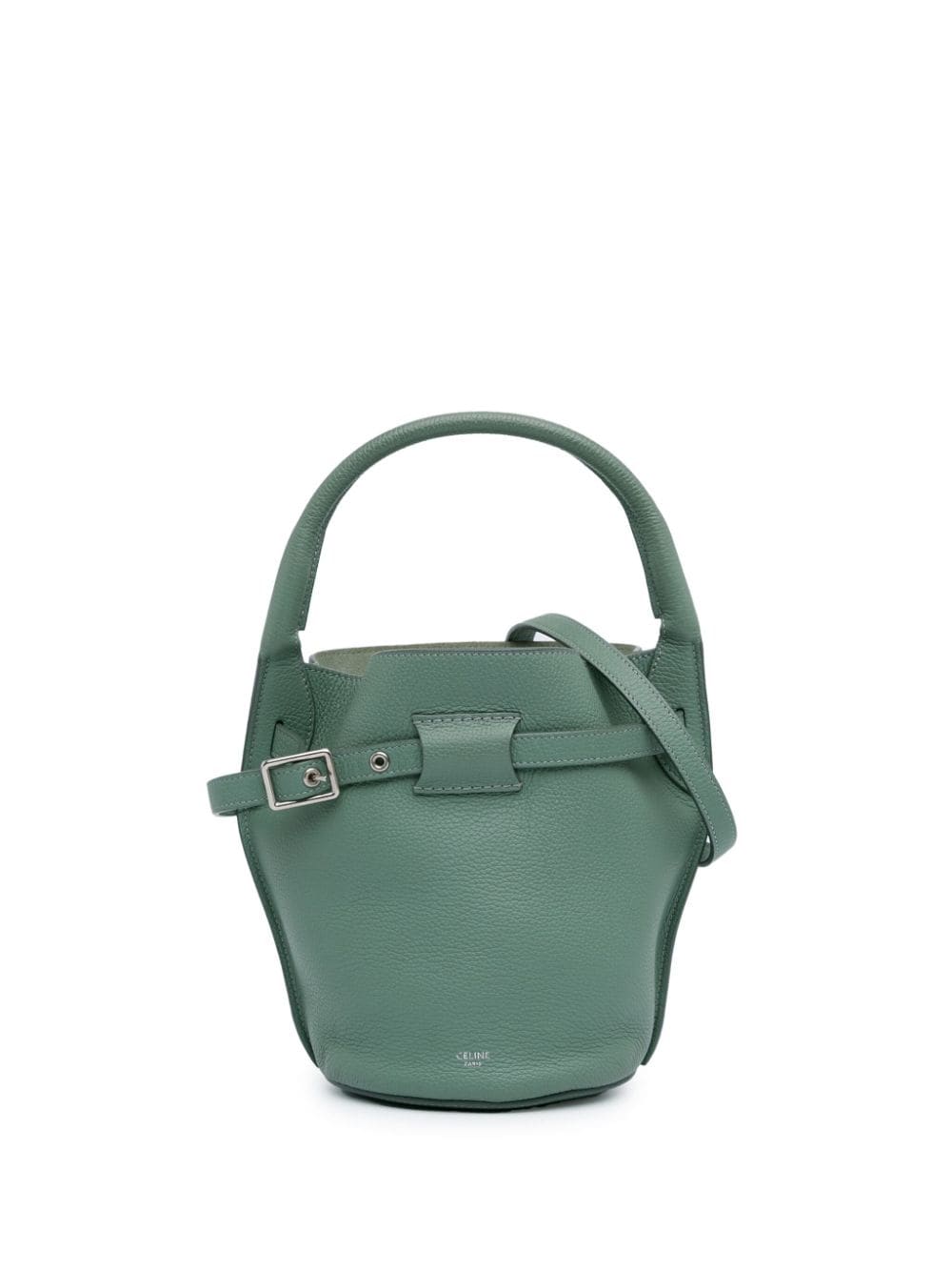 Céline Pre-Owned 2019 Nano Big Bucket Bag satchel - Green von Céline Pre-Owned