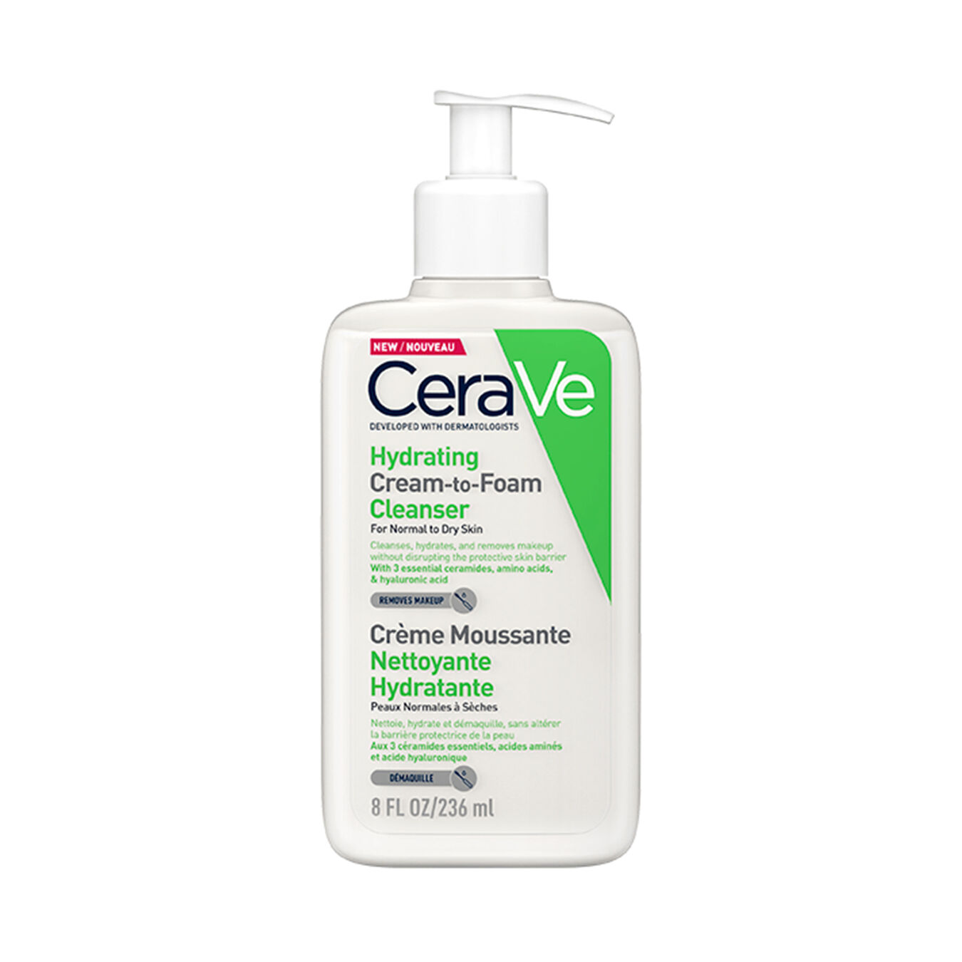 CERAVE Cleanser Cream to Foam 236ml