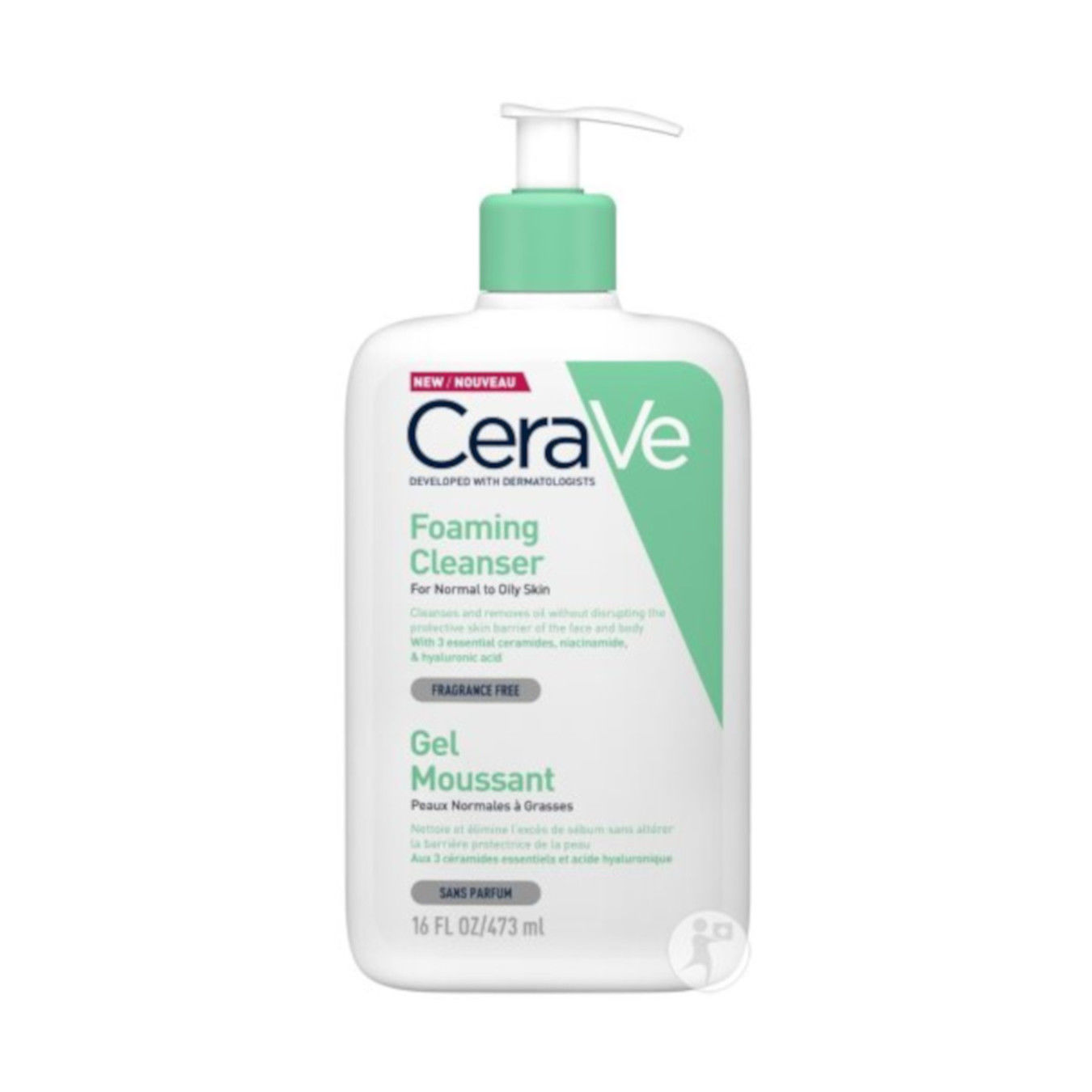 CERAVE Foaming Cleanser w/Pump 473ml Damen von Cerave