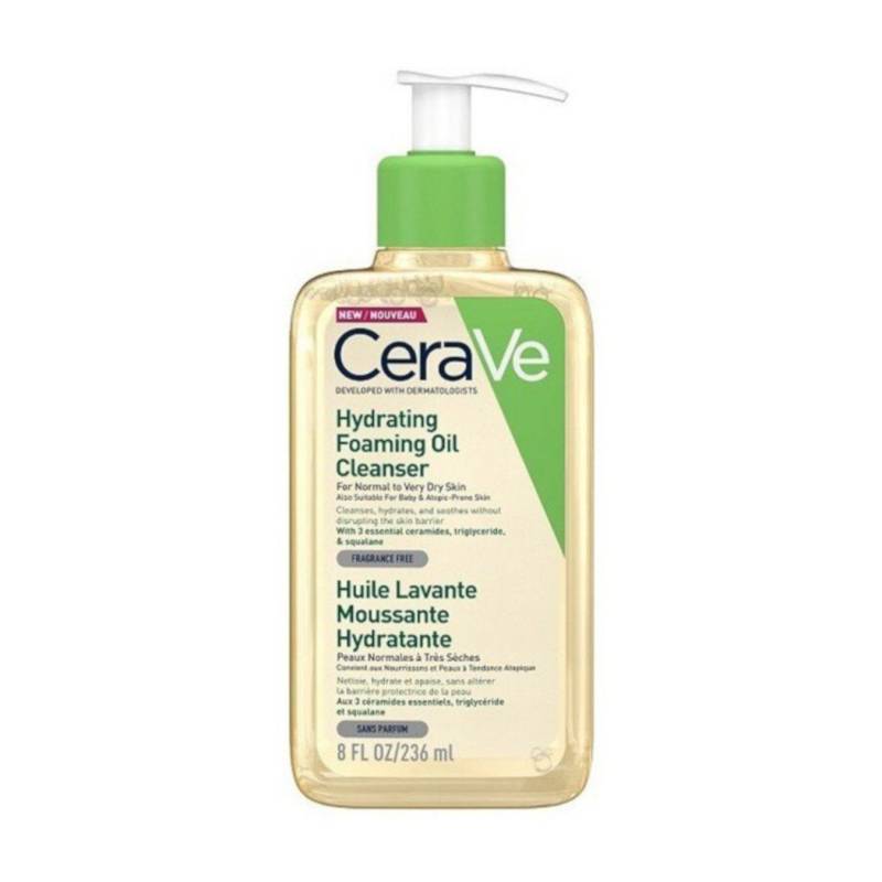 CERAVE Hyrdrating Foaming Oil Cleanser Feuchtigkeitspendendes Reinigungsöl 236ml Damen von Cerave