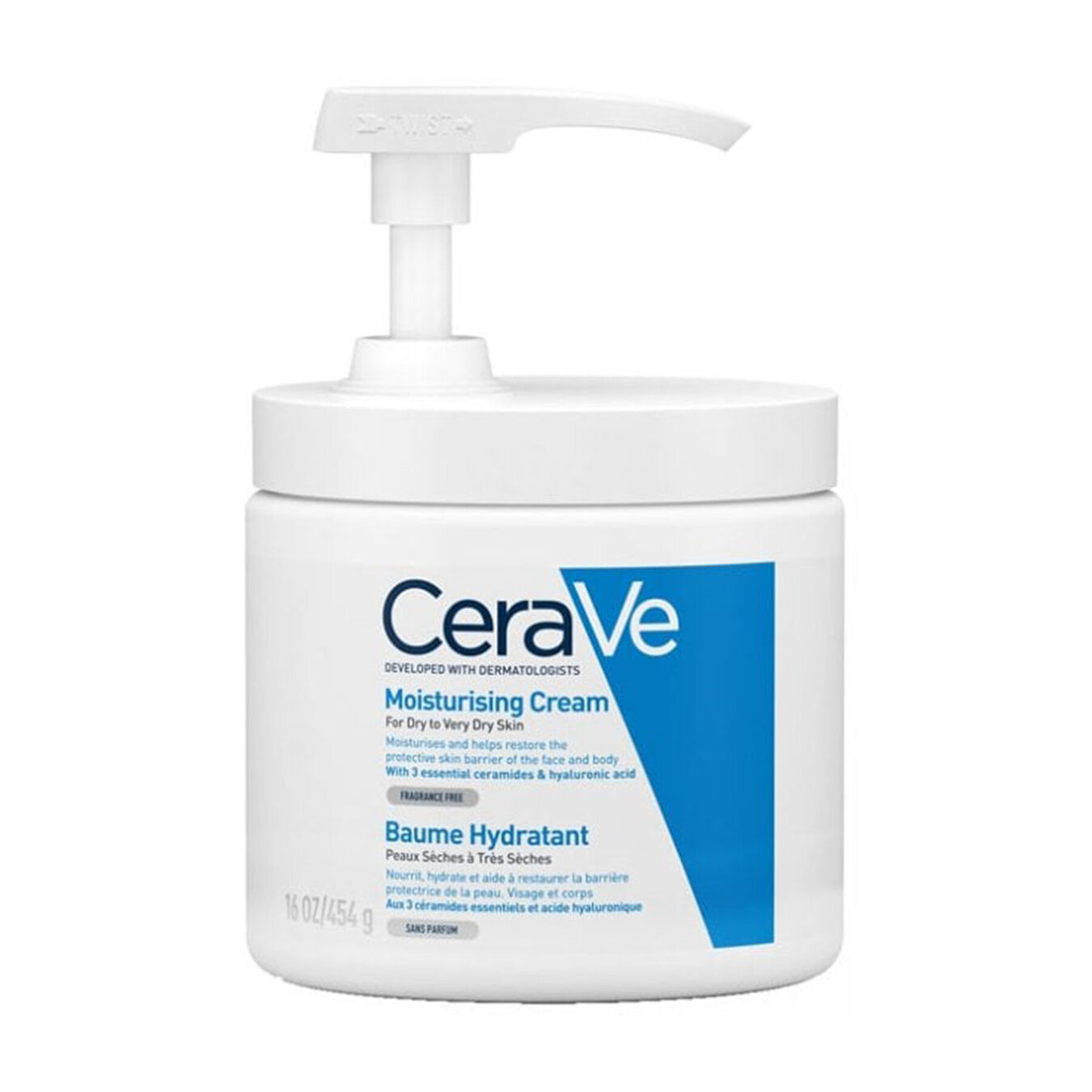 CERAVE Moisturising Cream Pump 454ml Damen von Cerave