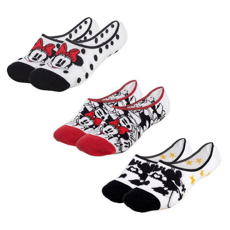 Socken Für Damen Disney Minnie (x3) Unisex  36-41 von Cerdà