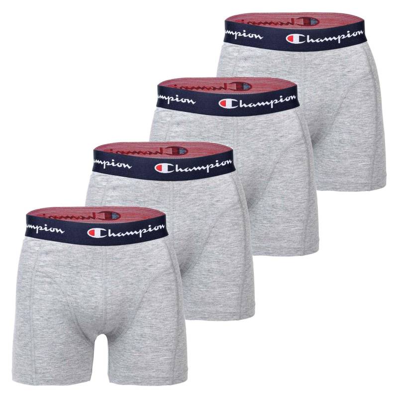 Champion - Boxershort  4er Pack Stretch, für Herren, Grau, Größe M von Champion