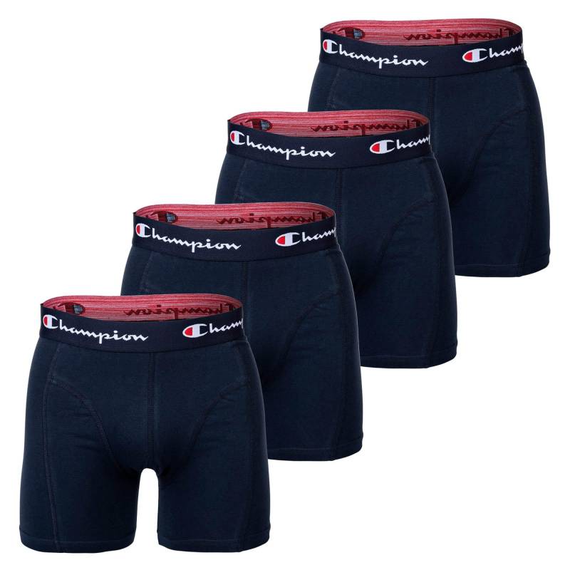 Boxershort 4er Pack Stretch Herren Marine L von Champion