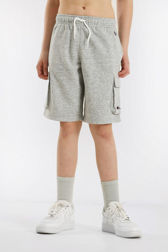 Champion Cargo Sweatshorts | Light Grey Heather | Jungen  | L von Champion