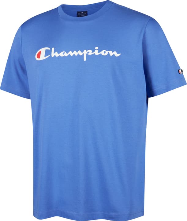 Champion Crewneck Shirt T-Shirt blau von Champion