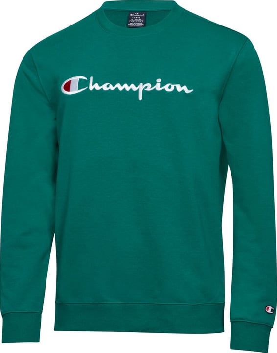 Champion Crewneck Sweatshirt Sweatshirt dunkelgrün Champion Crewneck Sweatshirt Sweatshirt dunkelgrün von Champion