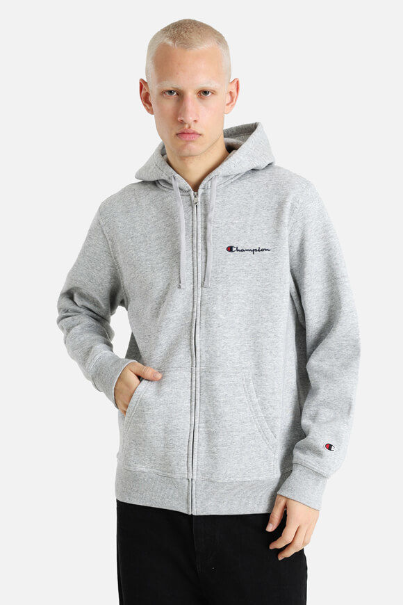 Champion Kapuzensweatjacke | Grey Heather | Herren  | M von Champion