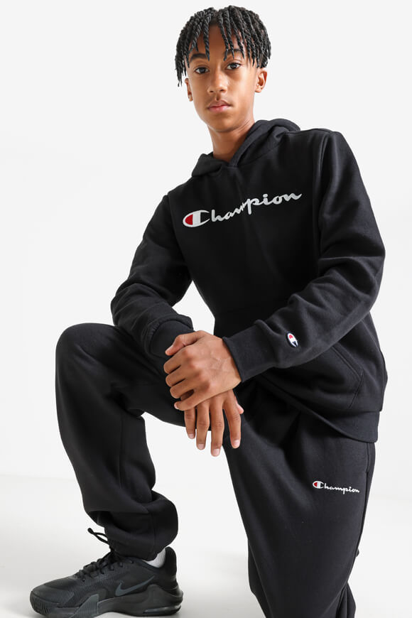 Champion Kapuzensweatshirt | Black | Jungen  | L von Champion