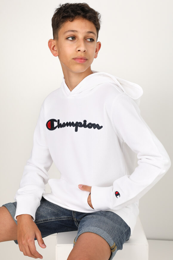 Champion Kapuzensweatshirt | Weiss | Jungen  | L von Champion