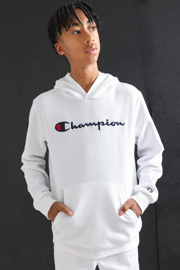 Champion Kapuzensweatshirt | White | Jungen  | L von Champion