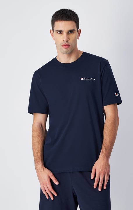 Champion Shirt Crew T-Shirt dunkelblau von Champion