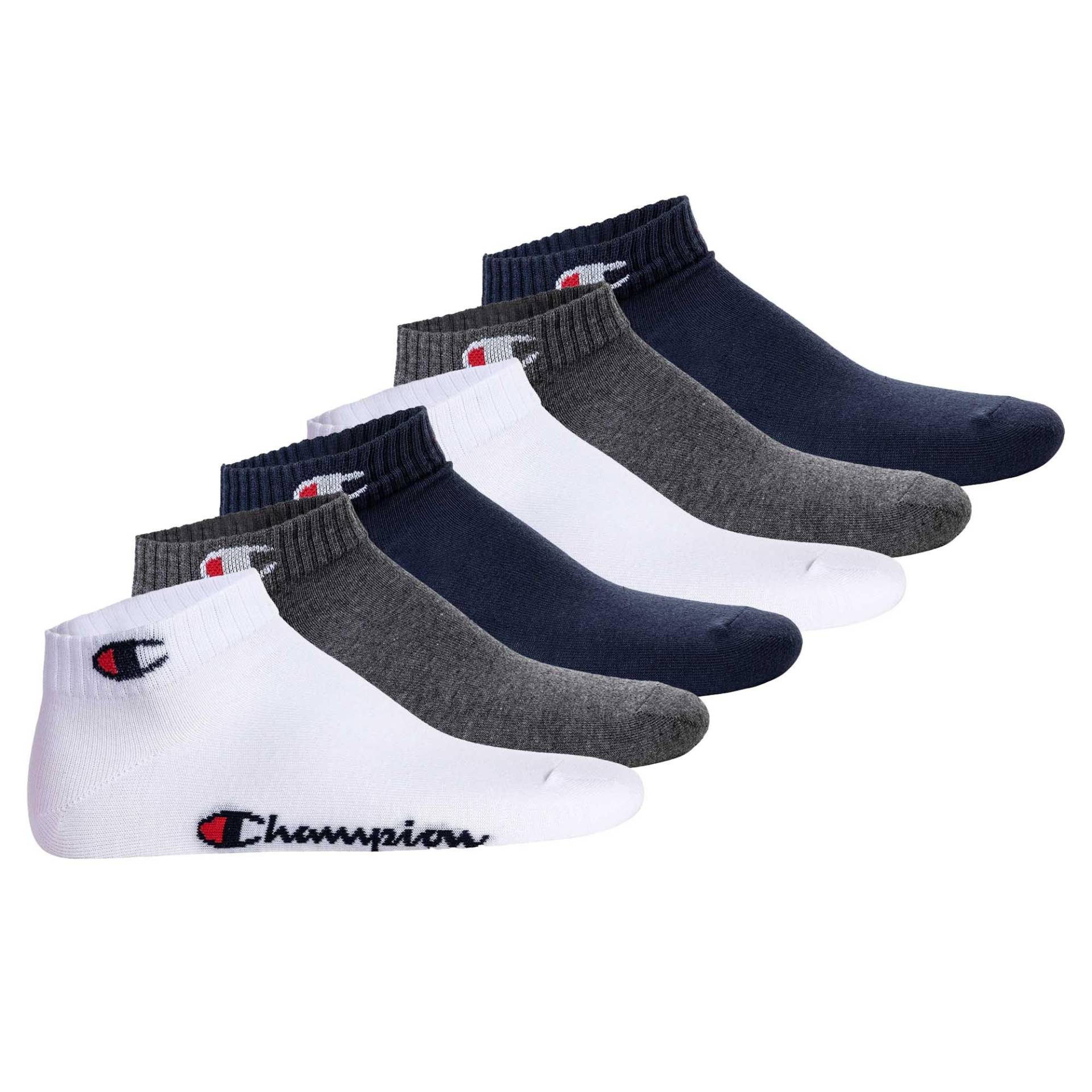 Socken 6er Pack Damen Weiss 35-38 von Champion