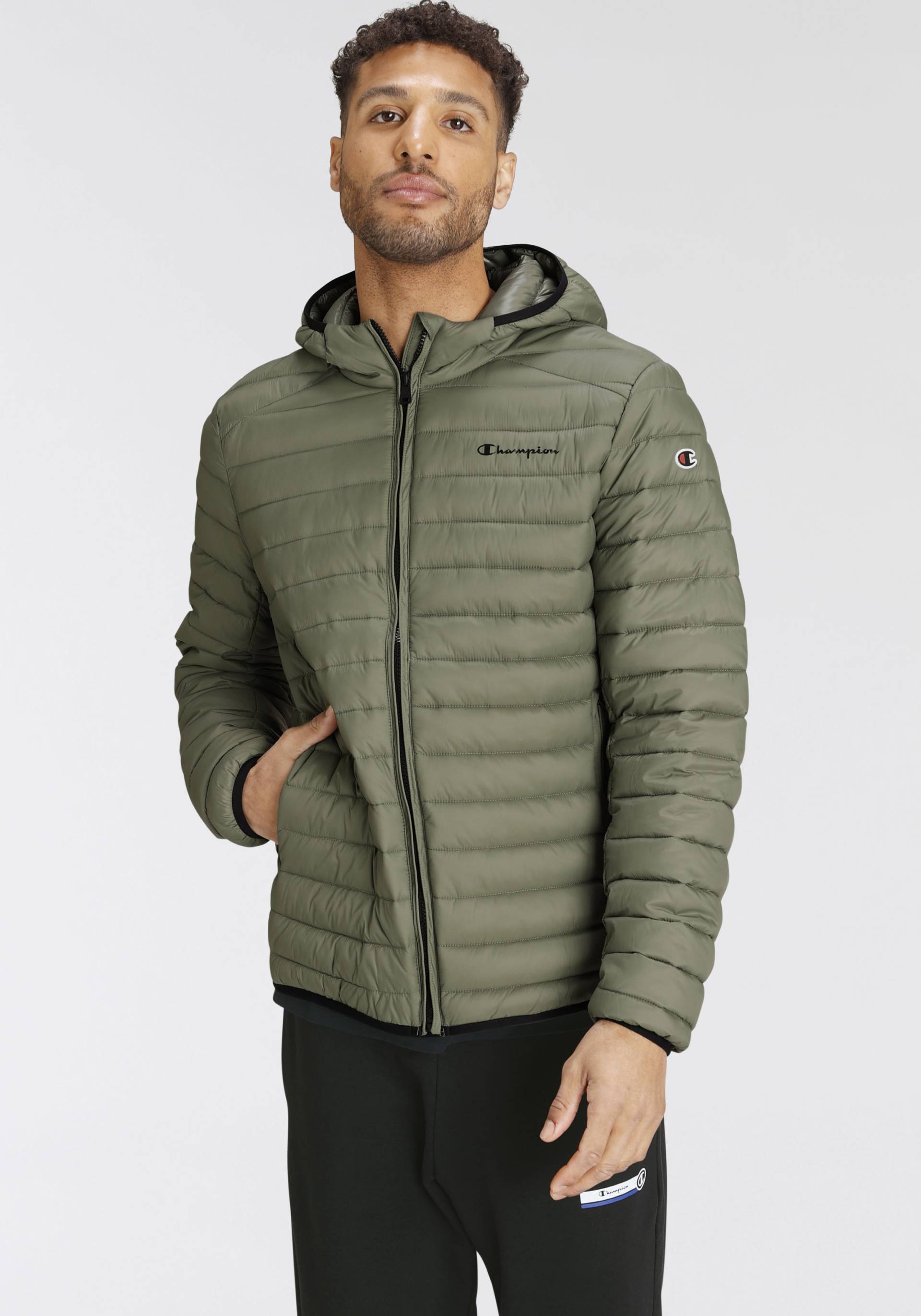 Champion Steppjacke »Hooded Jacket«, mit Kapuze von Champion