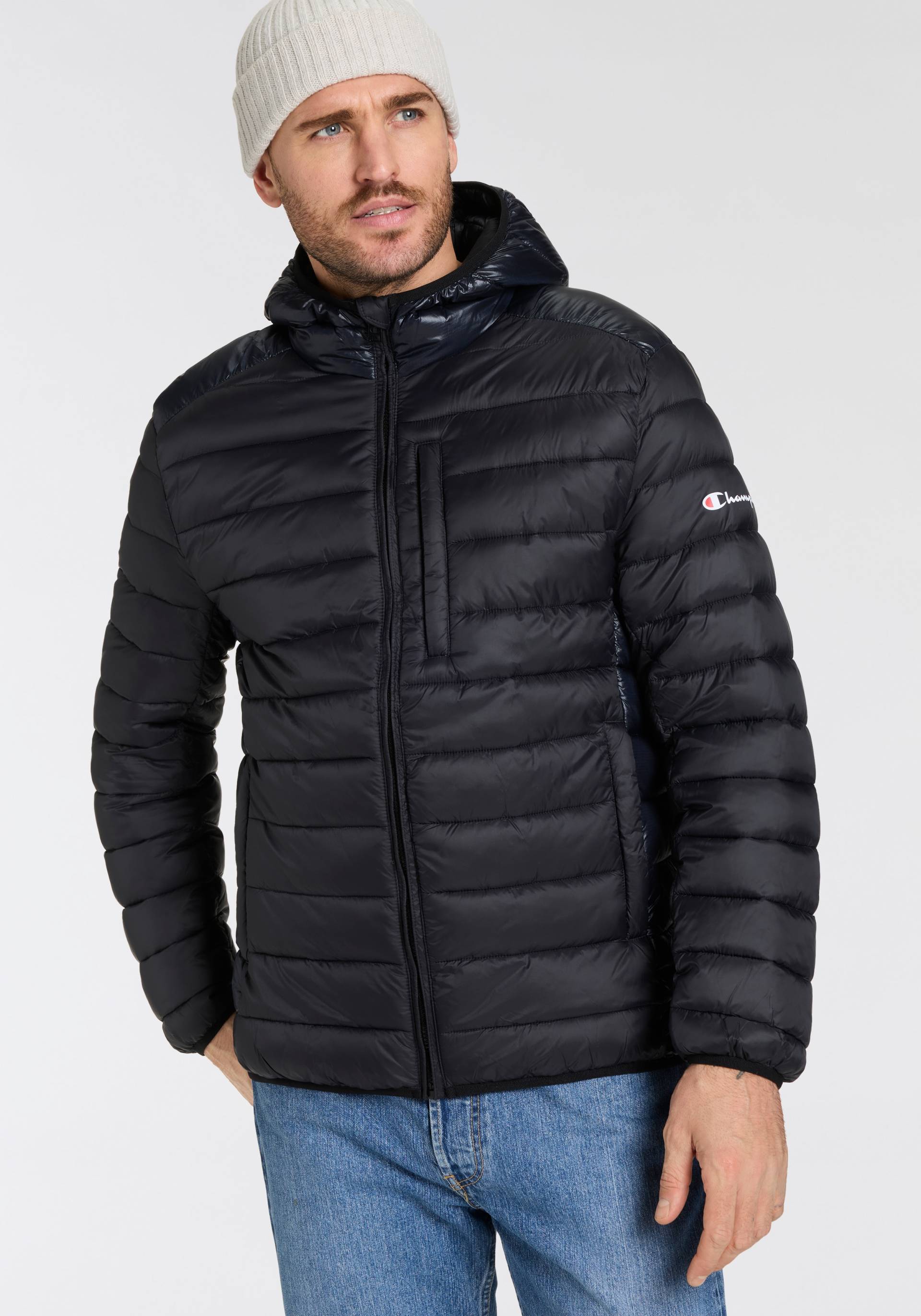 Champion Steppjacke »Hooded Jacket«, mit Kapuze von Champion