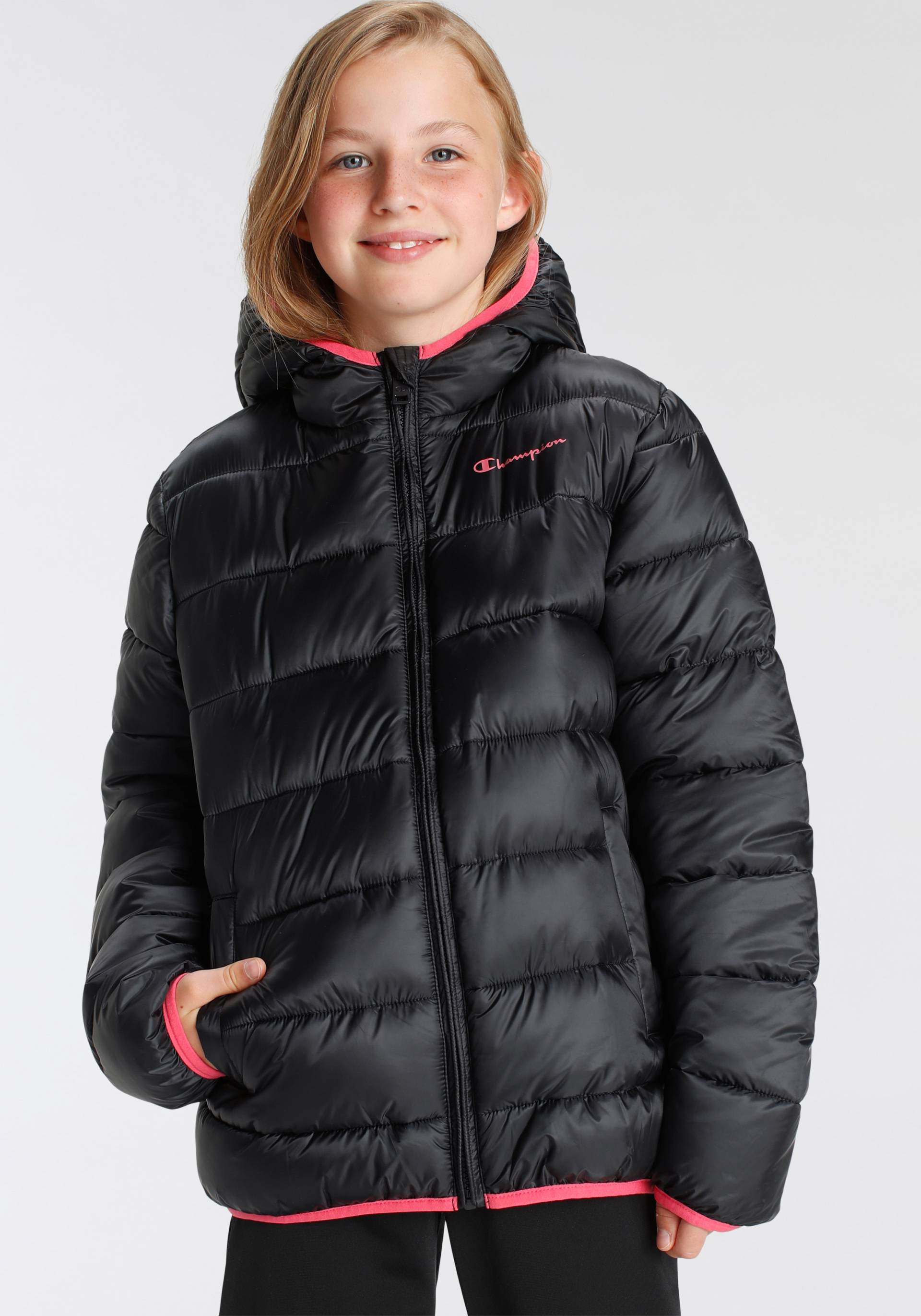 Champion Steppjacke »Outdoor Hooded Jacket - für Kinder«, mit Kapuze Champion Steppjacke »Outdoor Hooded Jacket - für Kinder«, mit Kapuze von Champion