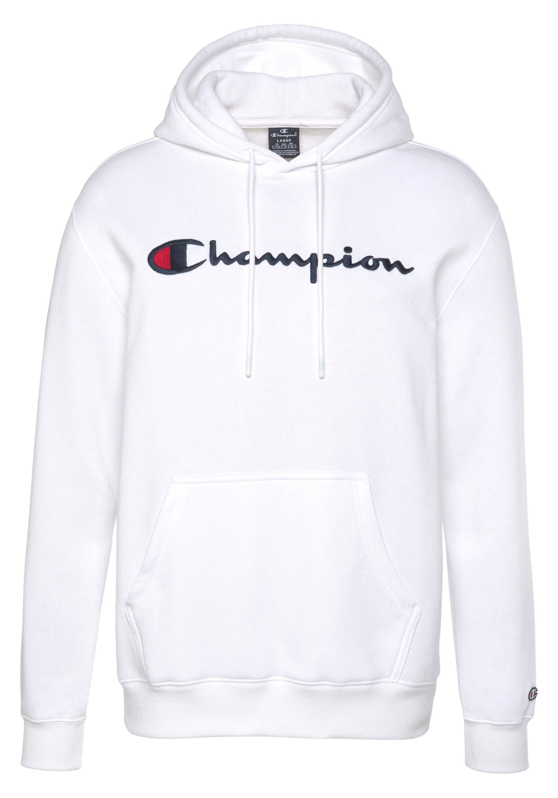 Champion Sweatshirt »Classic Hooded Sweatshirt large Log« von Champion