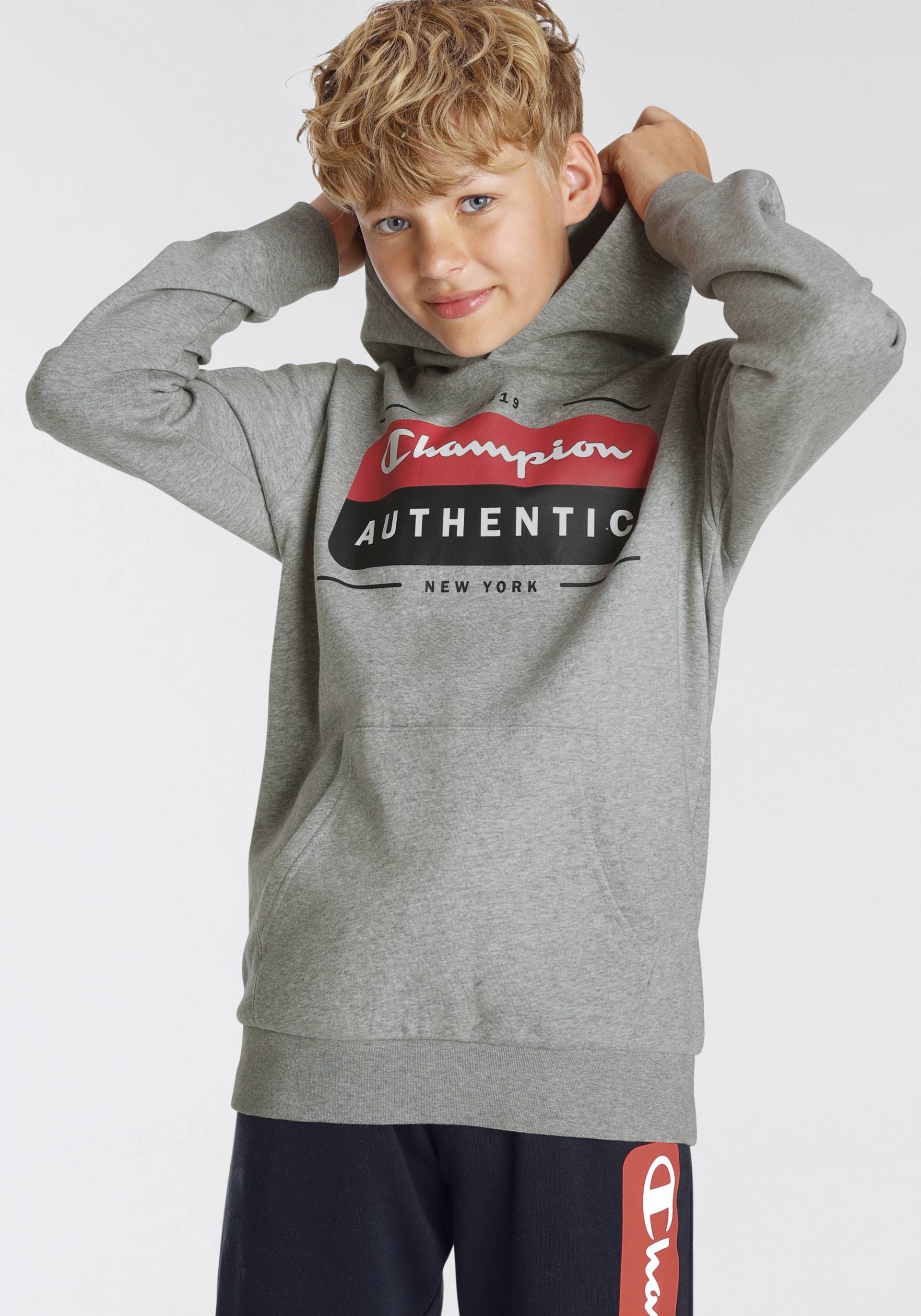 Champion Sweatshirt »Graphic Shop Hooded Sweatshirt - für Kinder« von Champion