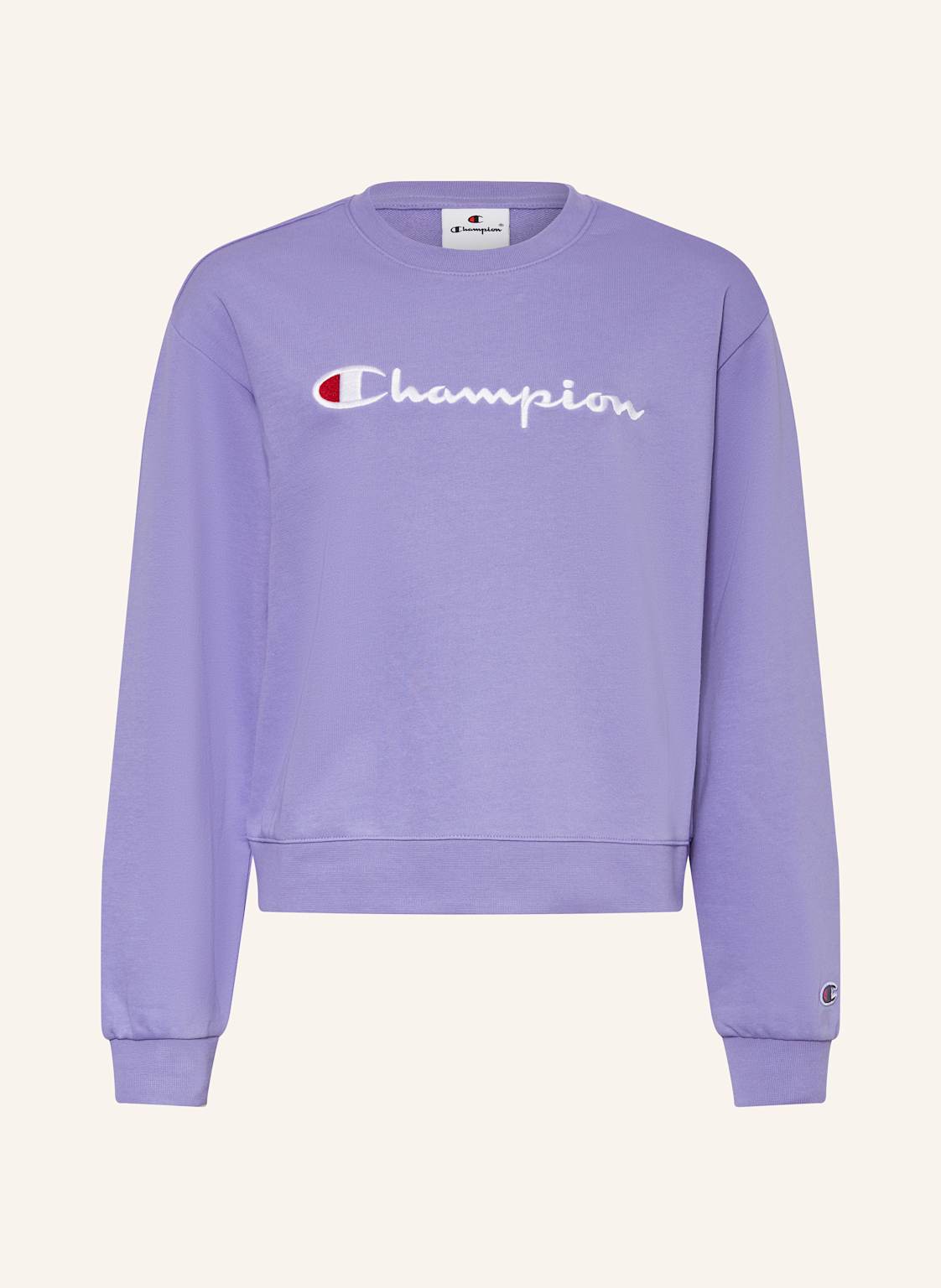 Champion Sweatshirt lila von Champion