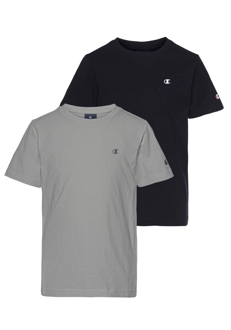 Champion T-Shirt »Basic 2pack Crew-Neck - für Kinder« von Champion