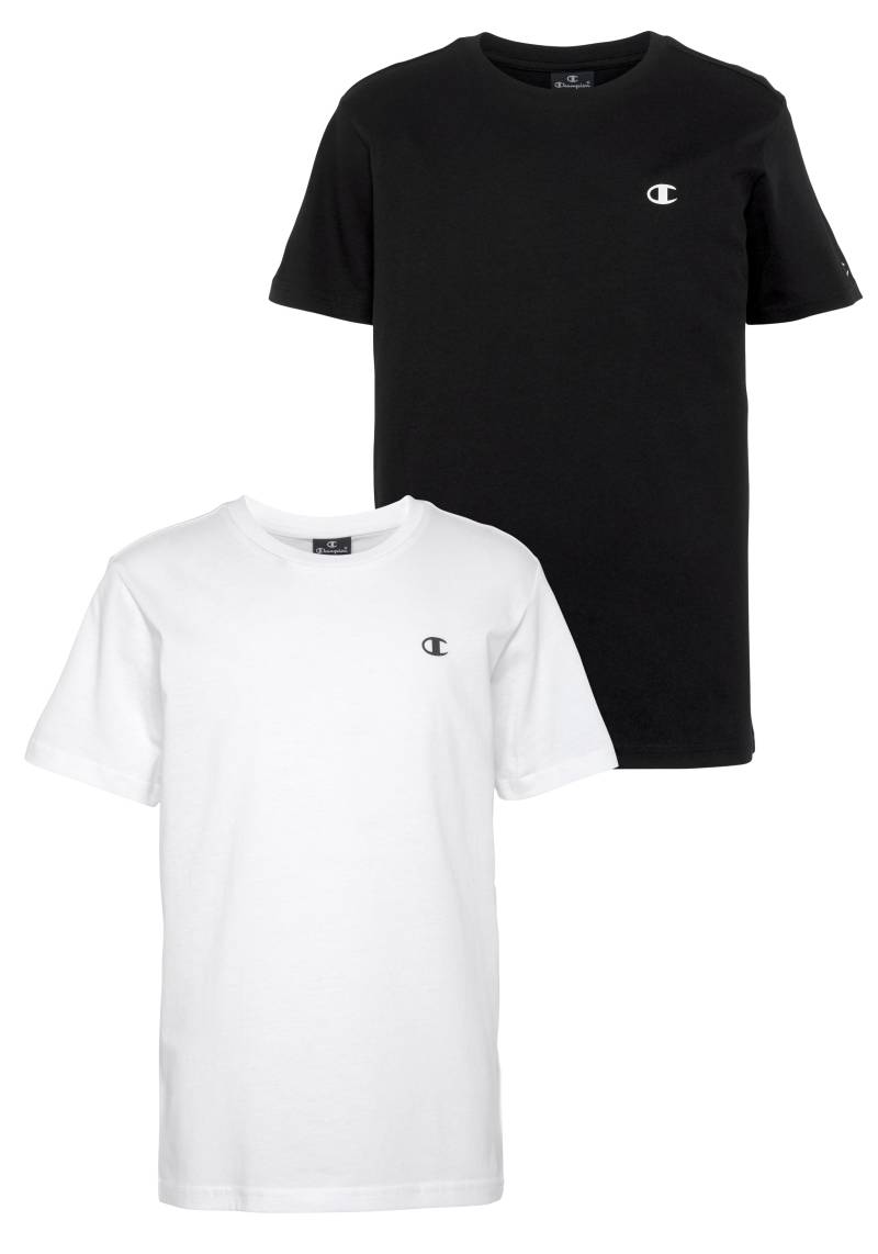 Champion T-Shirt »Basic 2pack Crew-Neck - für Kinder« von Champion