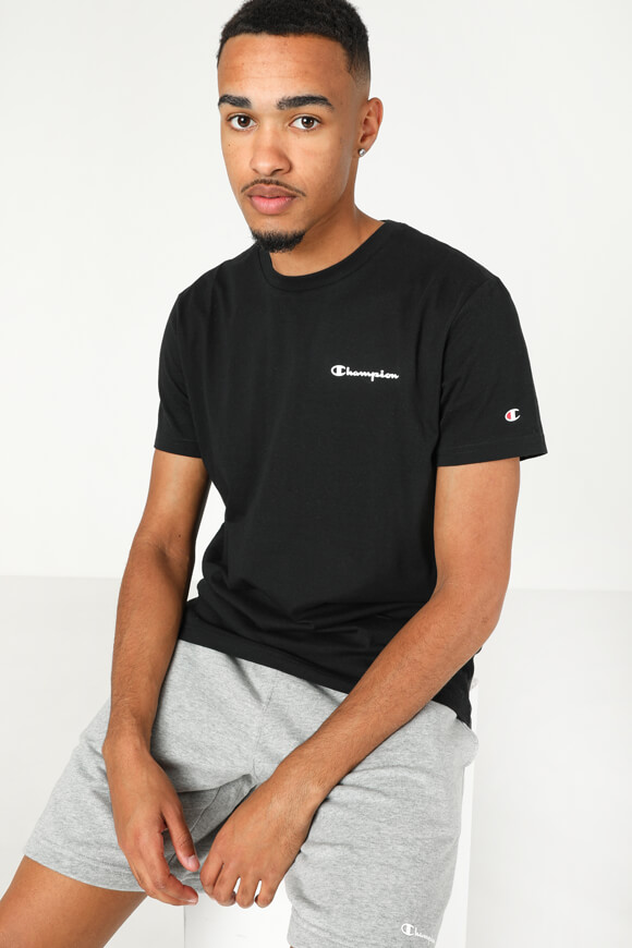 Champion T-Shirt | Black | Herren  | L von Champion