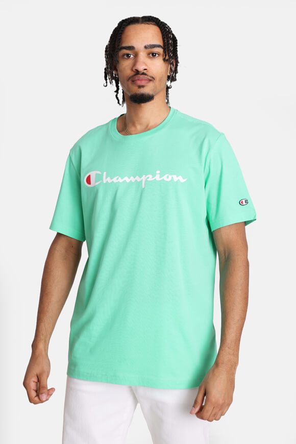 Champion T-Shirt | Green | Herren  | L von Champion