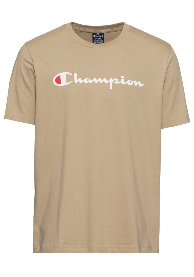 Champion T-Shirt »Icons Crewneck T-Shirt Large Logo«, mit Logo Print von Champion