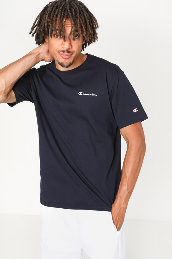 Champion T-Shirt | Navy | Herren  | L von Champion