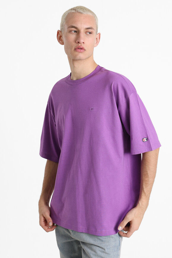 Champion T-Shirt | Violet | Herren  | L von Champion