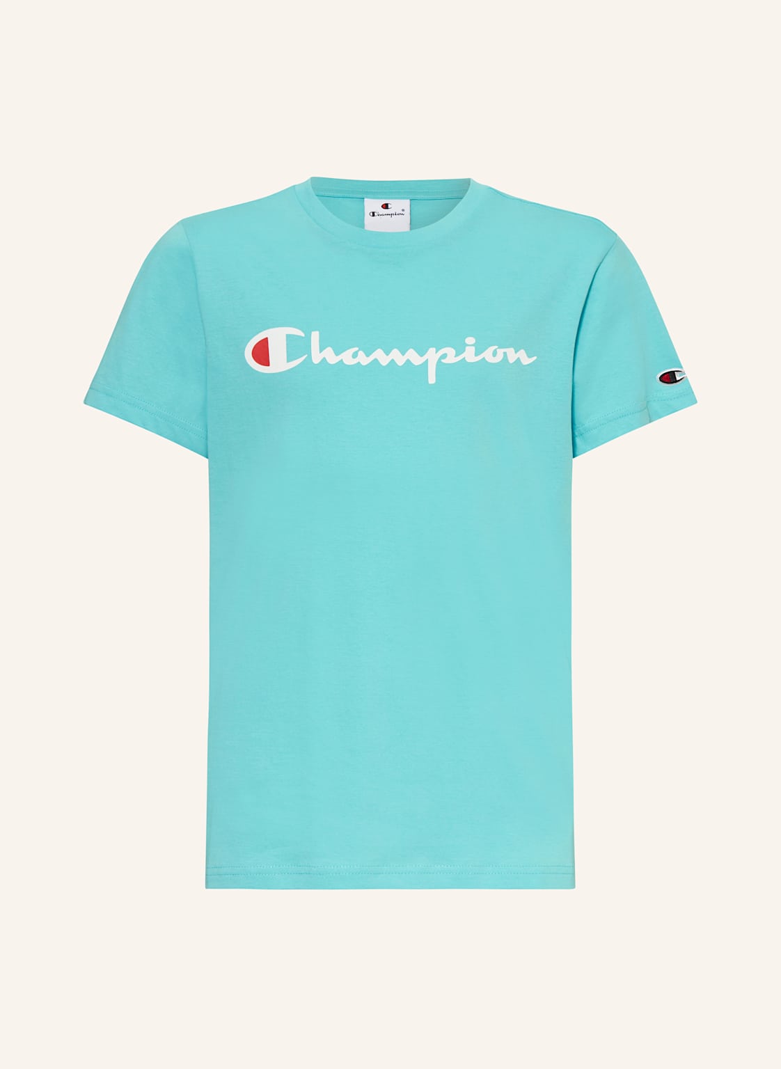 Champion T-Shirt blau Champion T-Shirt blau von Champion