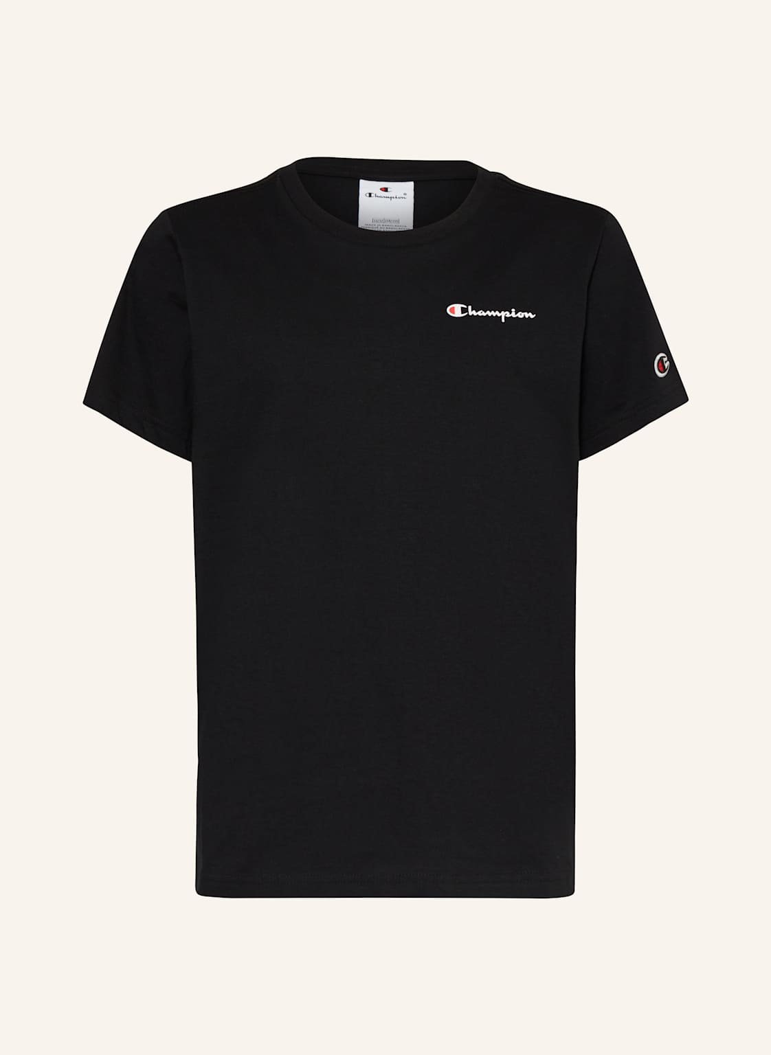 Champion T-Shirt schwarz Champion T-Shirt schwarz von Champion