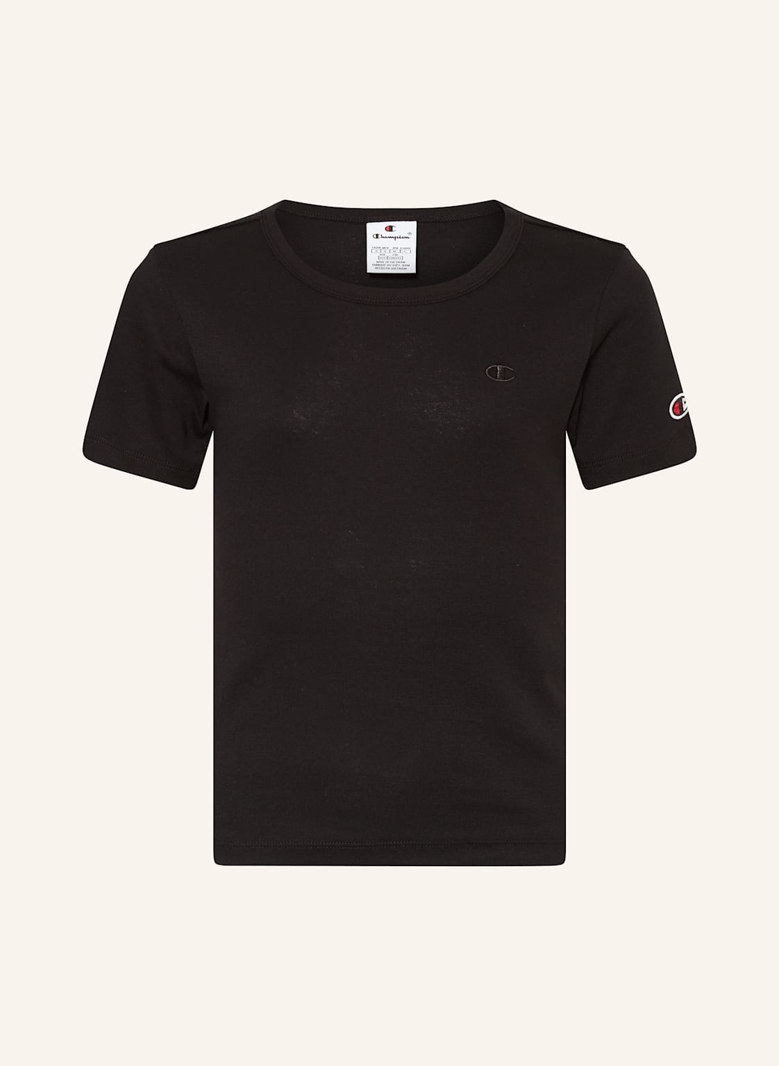 Champion T-Shirt schwarz Champion T-Shirt schwarz von Champion