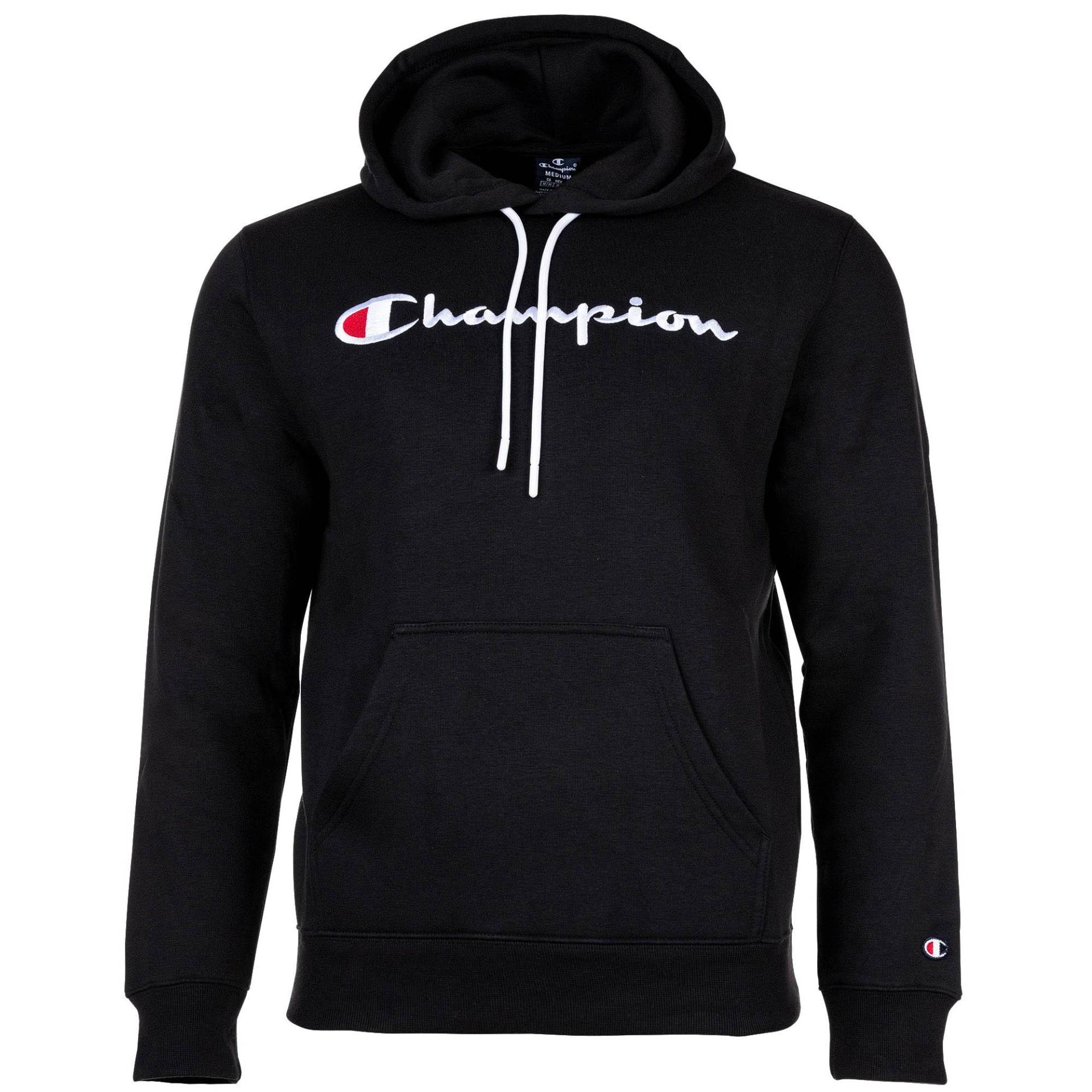 Hooded Sweatshirt Herren Schwarz XL von Champion