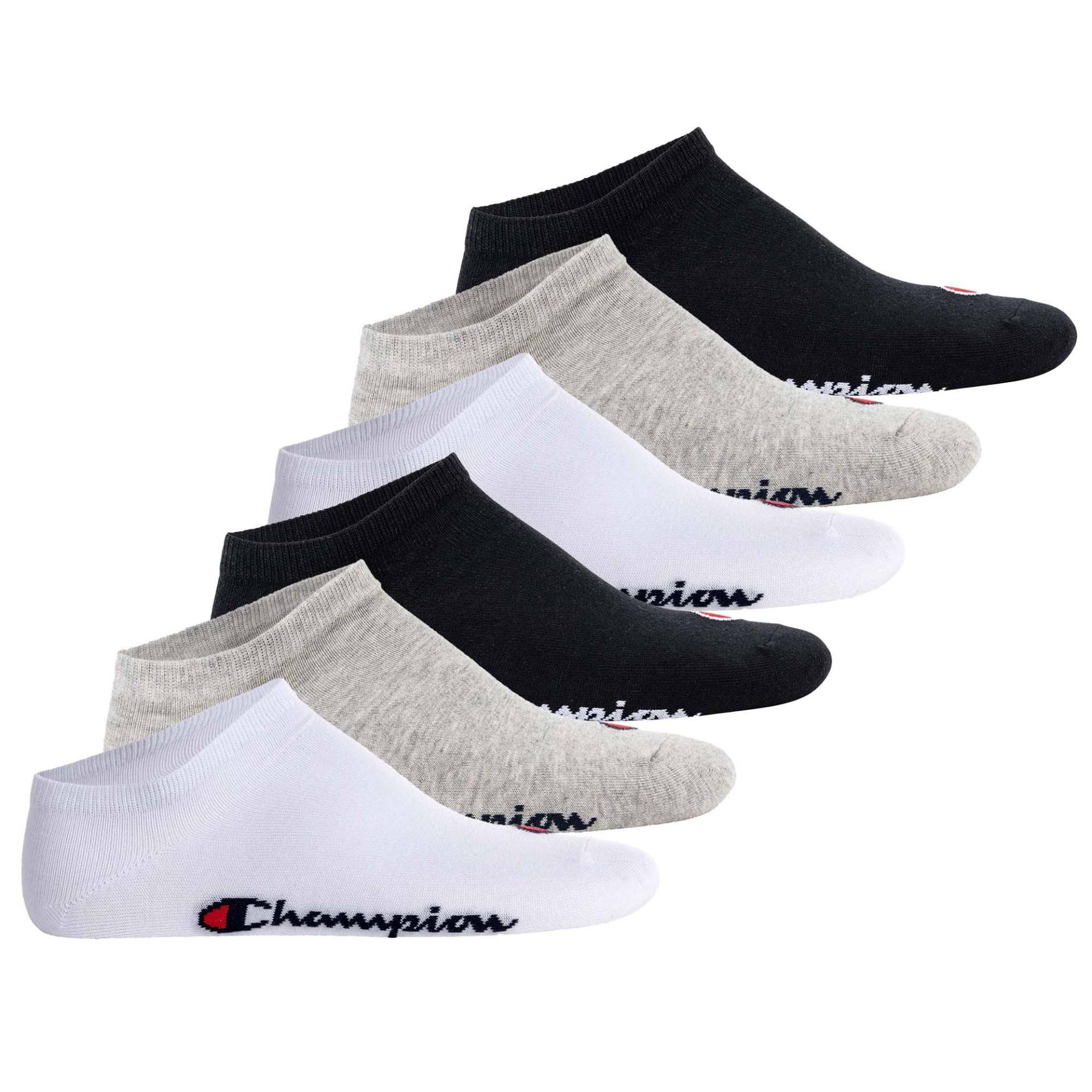 Socken 6er Pack Damen Weiss 43-46 von Champion