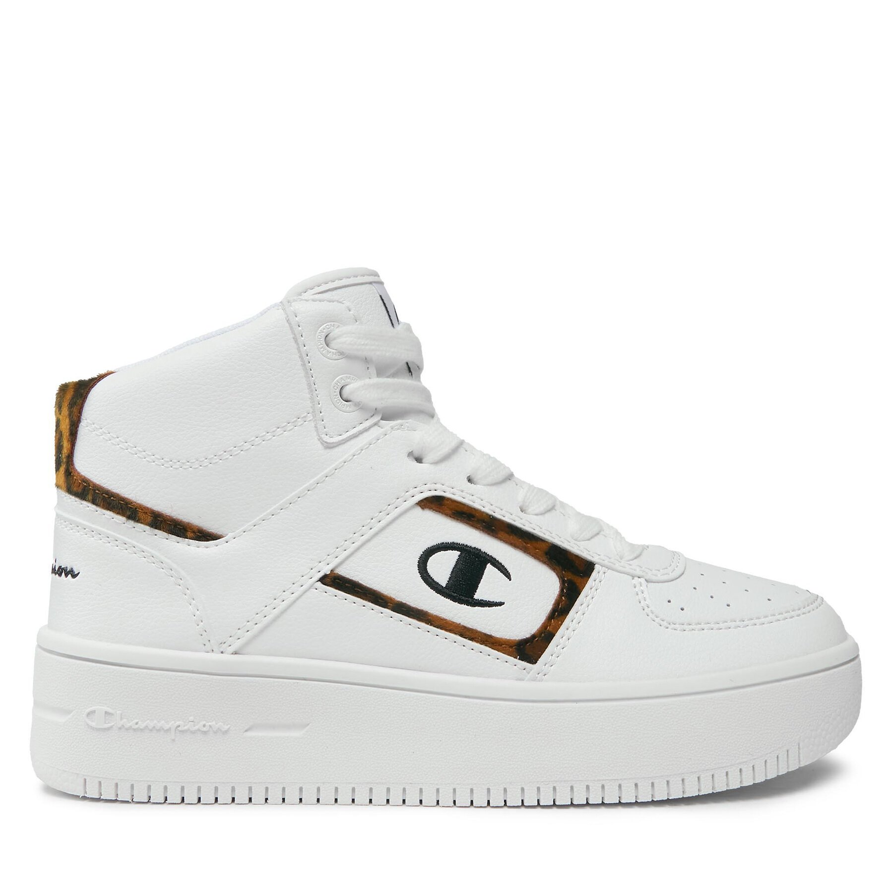 Sneakers Champion Mid Cut Foul Play Plat Mid Animalie S11601-WW001 Weiß Sneakers Champion Mid Cut Foul Play Plat Mid Animalie S11601-WW001 Weiß von Champion